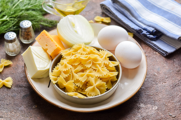 макароны с сыром и яйцом рецепт фото 1